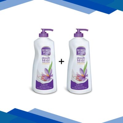 Boro Plus Doodh Kesar Body Lotion (Buy 1 Get 1 Free) 400 ml