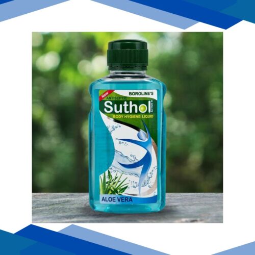Boroline’s Antiseptic Suthol Active Body Hygiene Liquid – Aloevera 100 ml