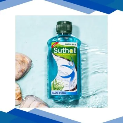 Boroline’s Antiseptic Suthol Active Body Hygiene Liquid – Aloevera 200 ml