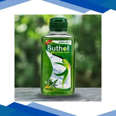 Boroline’s Antiseptic Suthol Active Body Hygiene Liquid – Neem 100 ml