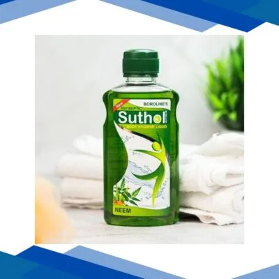 Boroline’s Antiseptic Suthol Active Body Hygiene Liquid – Neem 200 ml