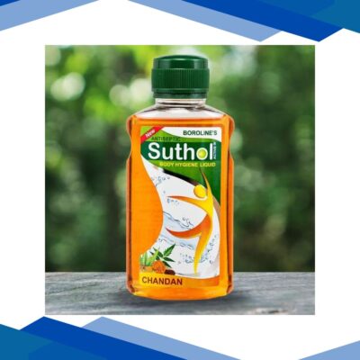 Boroline’s Suthol Active Antiseptic Body Hygiene Liquid – Chandan 100 ml