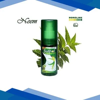 Boroline’s Suthol Active Antiseptic body hygiene Spray – Neem 100 ml