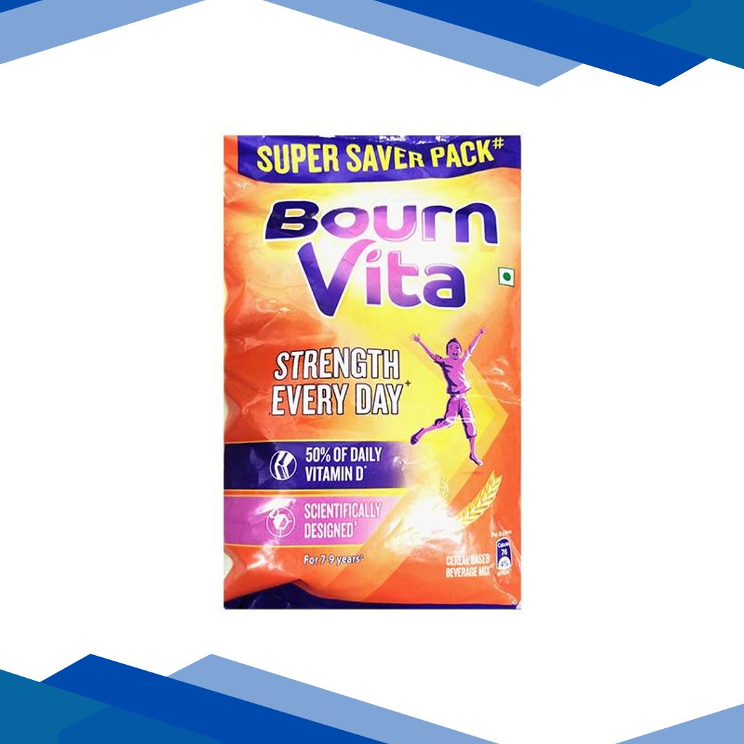 BournVita Strength Everyday Drink (for 7-9 Years) Pouch 1 kg