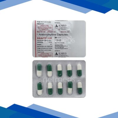 Brace 100mg Capsule 10’S