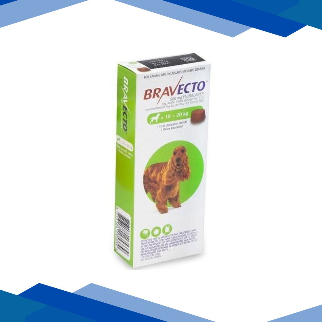 Bravecto (Green) 10-20Kg