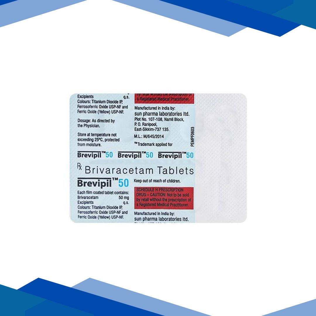 BREVIPIL 50 Tablet 10’s