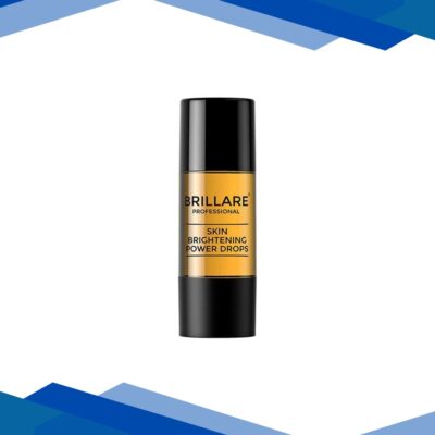 Brillare Professional Skin Brightening Power Drops, Natural Face Serum, Rosehip and Sandalwood 15 ml