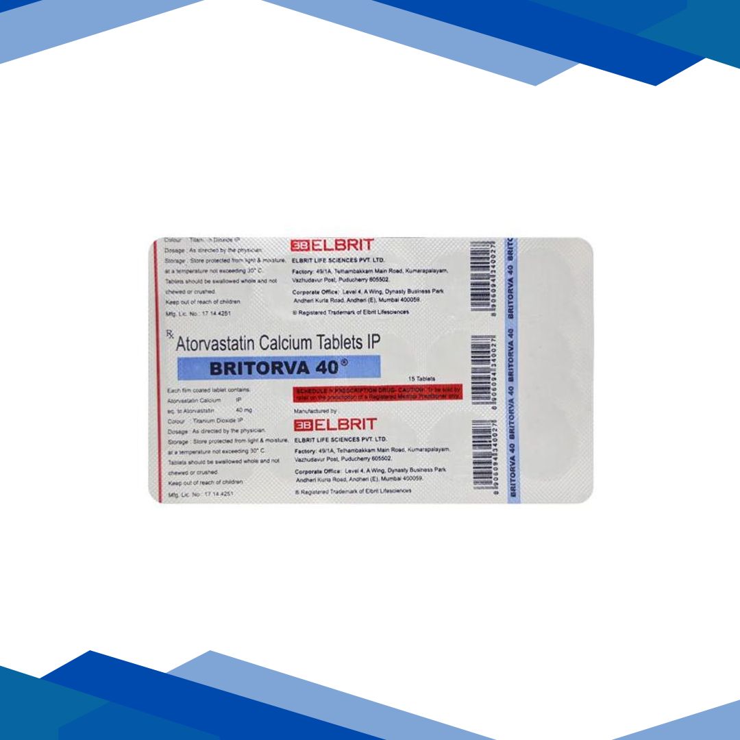 BRITORVA 40mg Tablet 15’s