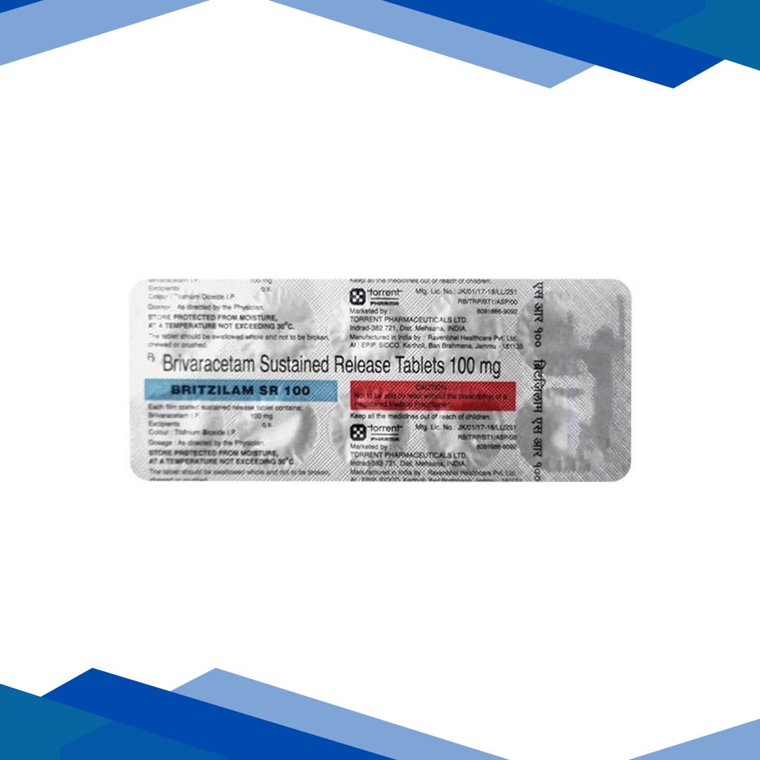 BRITZILAM SR 100 Tablet 10’s