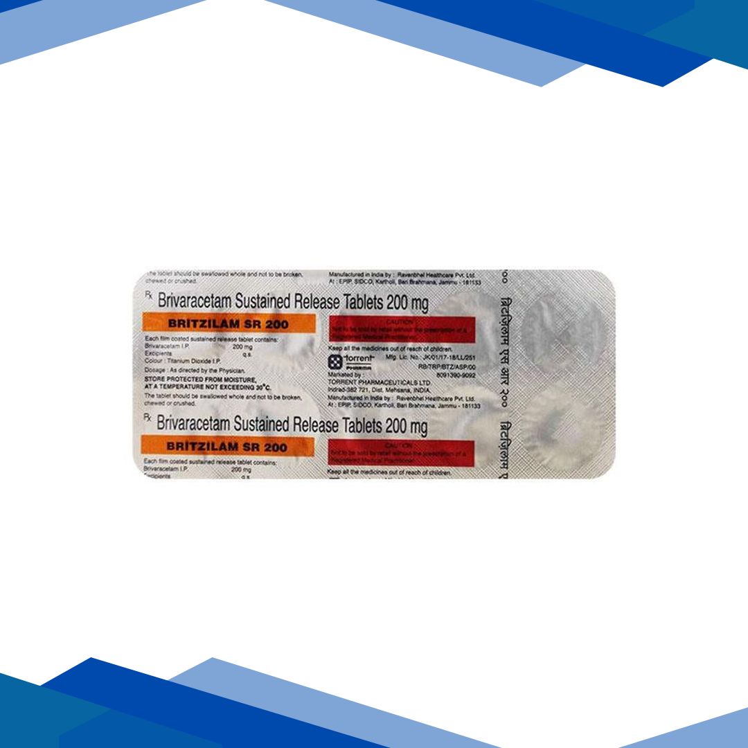 BRITZILAM SR 200 Tablet 10’s