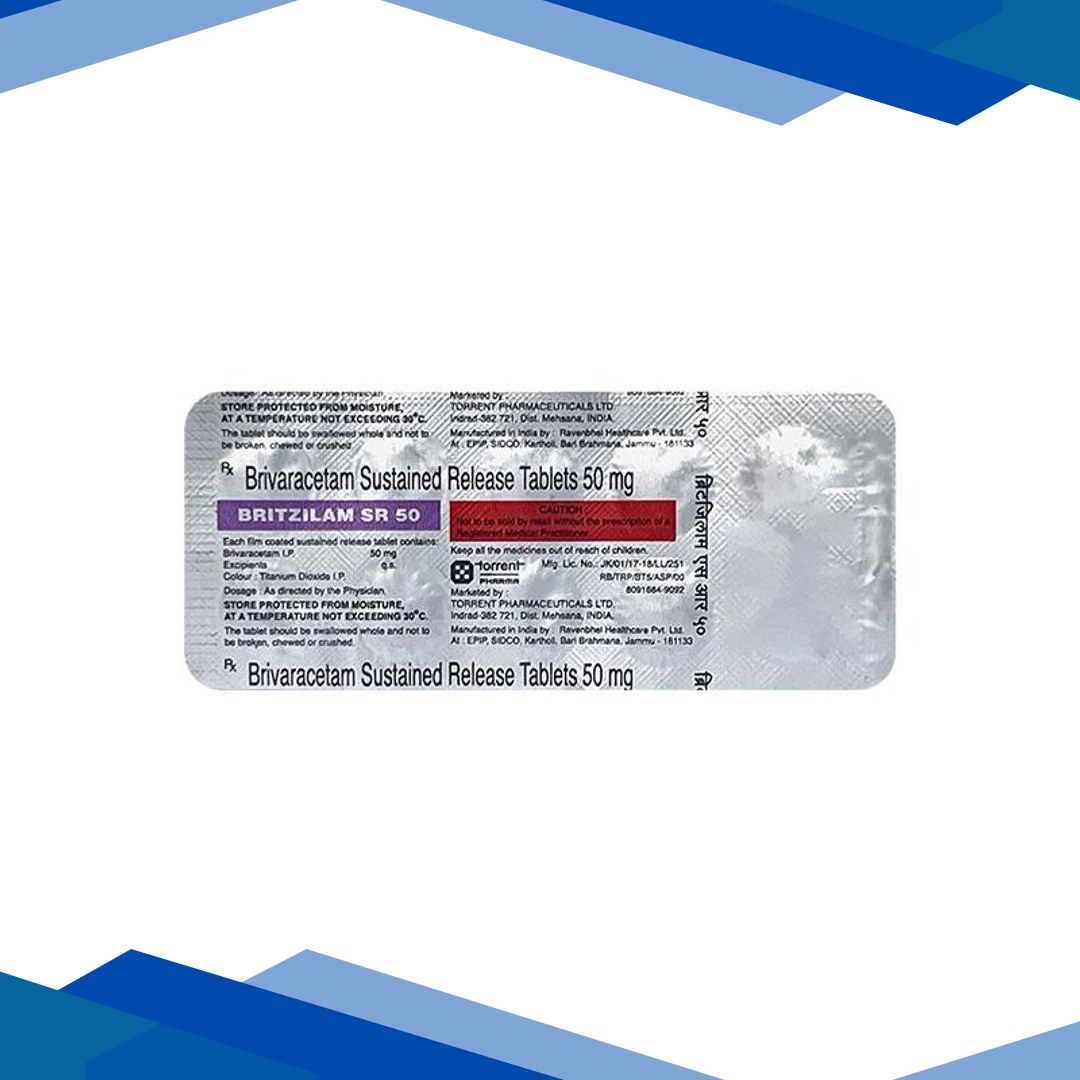 BRITZILAM SR 50 Tablet 10’s