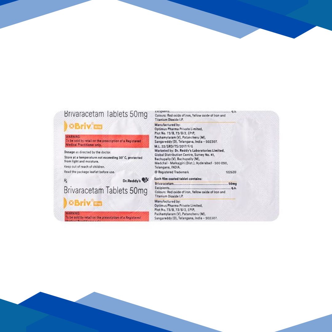 BRIVANEXT 50 Tablet 10’s