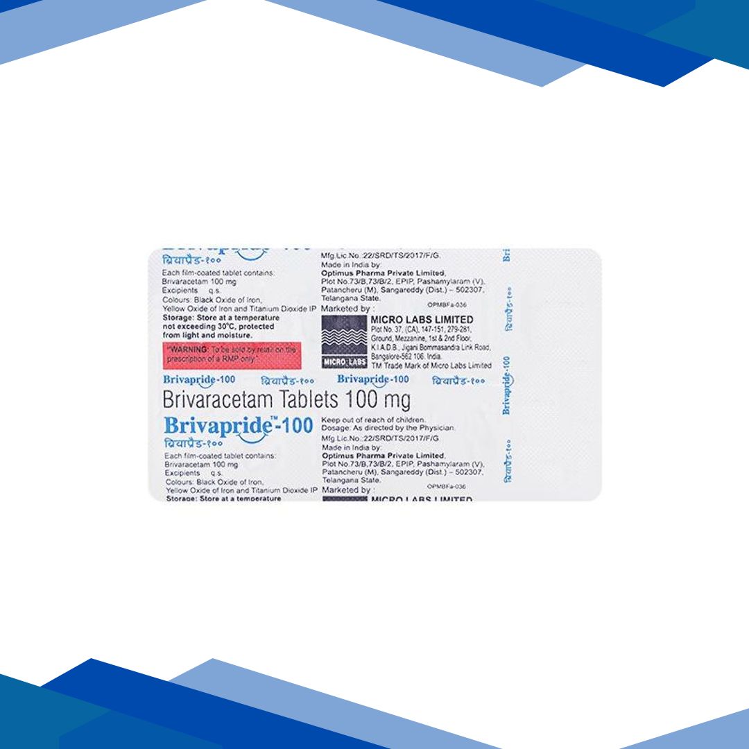 BRIVAPRIDE 100 Tablet 10’s