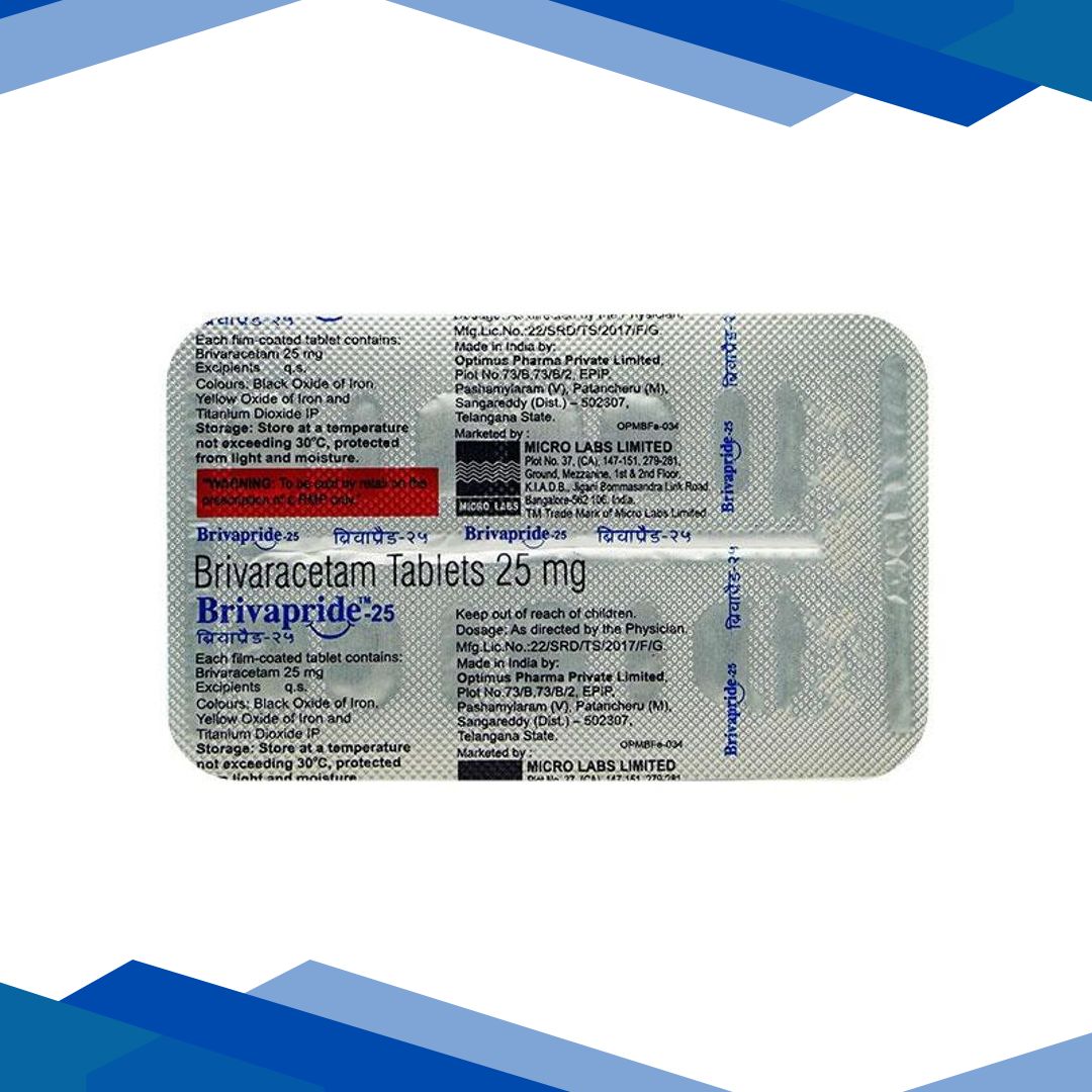 BRIVAPRIDE 25 Tablet 10’s