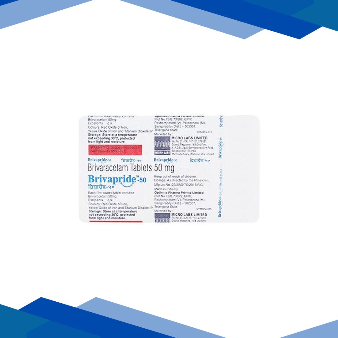 BRIVAPRIDE 50 Tablet 10’s