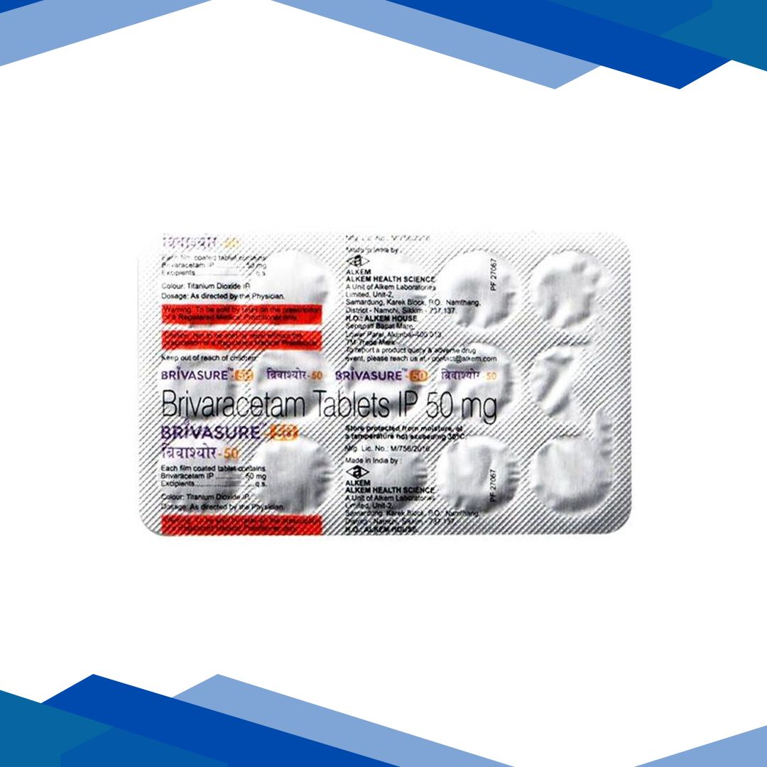 BRIVASURE 50 Tablet 15’s