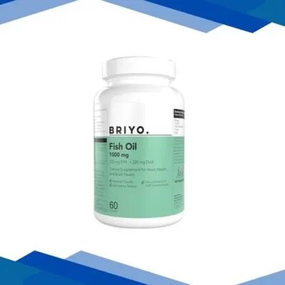 Briyo Fish Oil 1000 mg Softgel 60’s