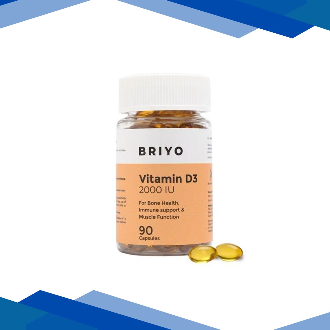 Briyo Vitamin D3 2000 IU Capsule 90’s
