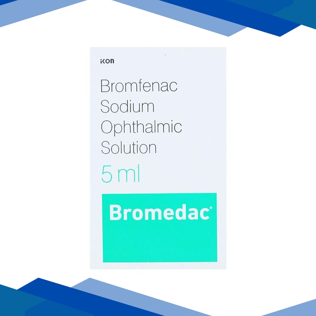 BROMEDAC 0.09% Eye Drops 5ml
