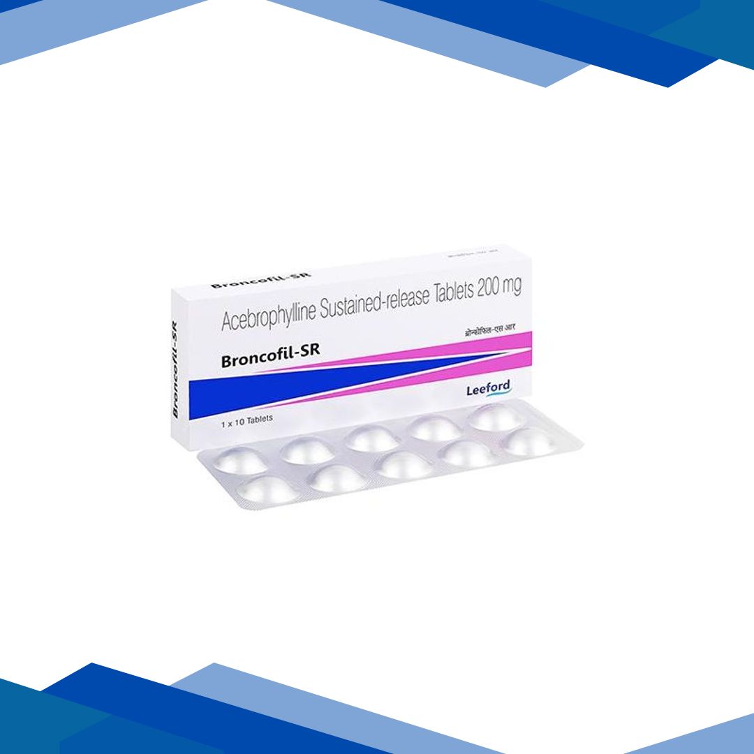 BRONCOFIL SR Tablet 10’s