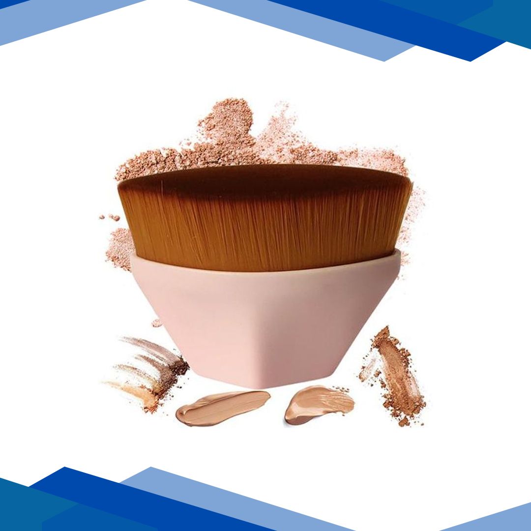 Bronson Professional Diamond shape liquid powder foundation brush 1’s