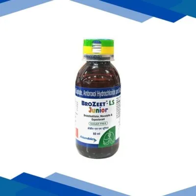 BROZEET LS JUNIOR SUGAR FREE Expectorant 60ml