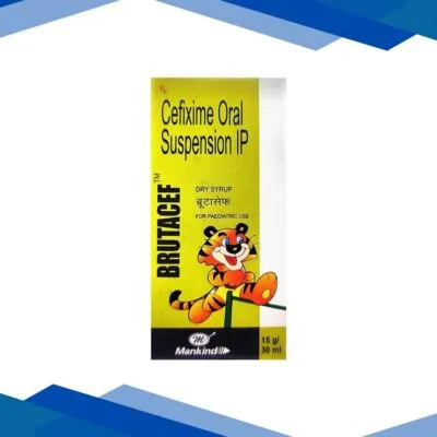 Brutacef 50mg Dry Syrup 30ml