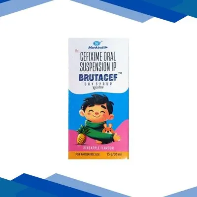 BRUTACEF PINEAPPLE FLAVOUR Dry Syrup 30ml