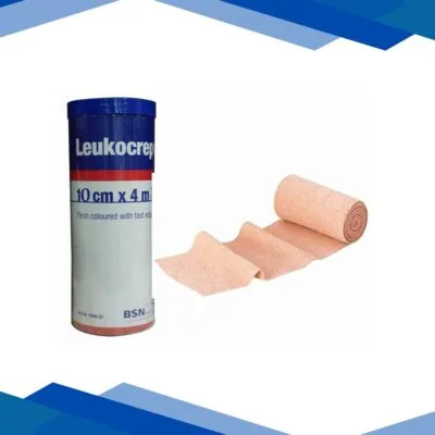 BSN Leukocrepe Cotton Crepe Bandage (10 cm x 4 mtr) 1’s