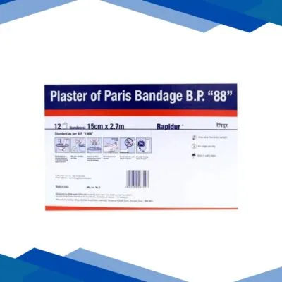 BSN Rapidur Plaster of Paris Bandage (15 cm x 2.7 mtr) 12’s
