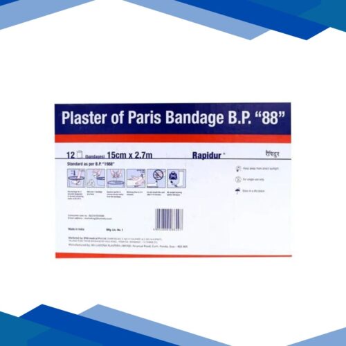 BSN Rapidur Plaster of Paris Bandage (15 cm x 2.7 mtr) 12’s