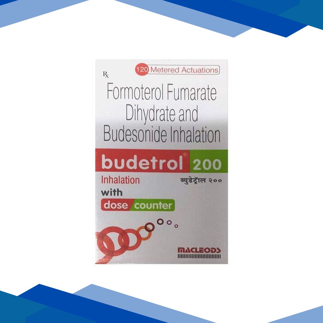 BUDETROL 200 WITH DOSE COUNTER Inhaler 120md