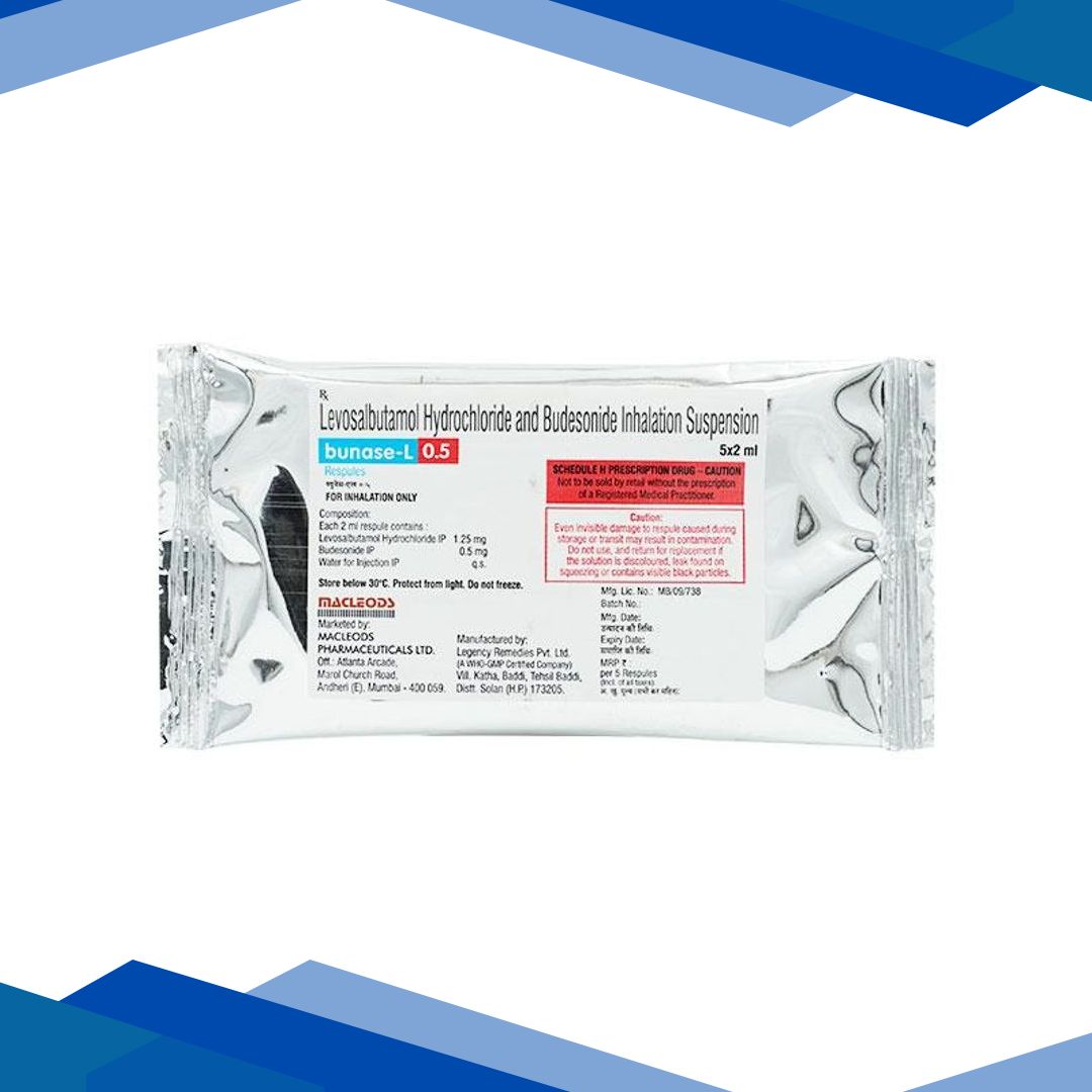 BUNASE L Respules 5x2ml
