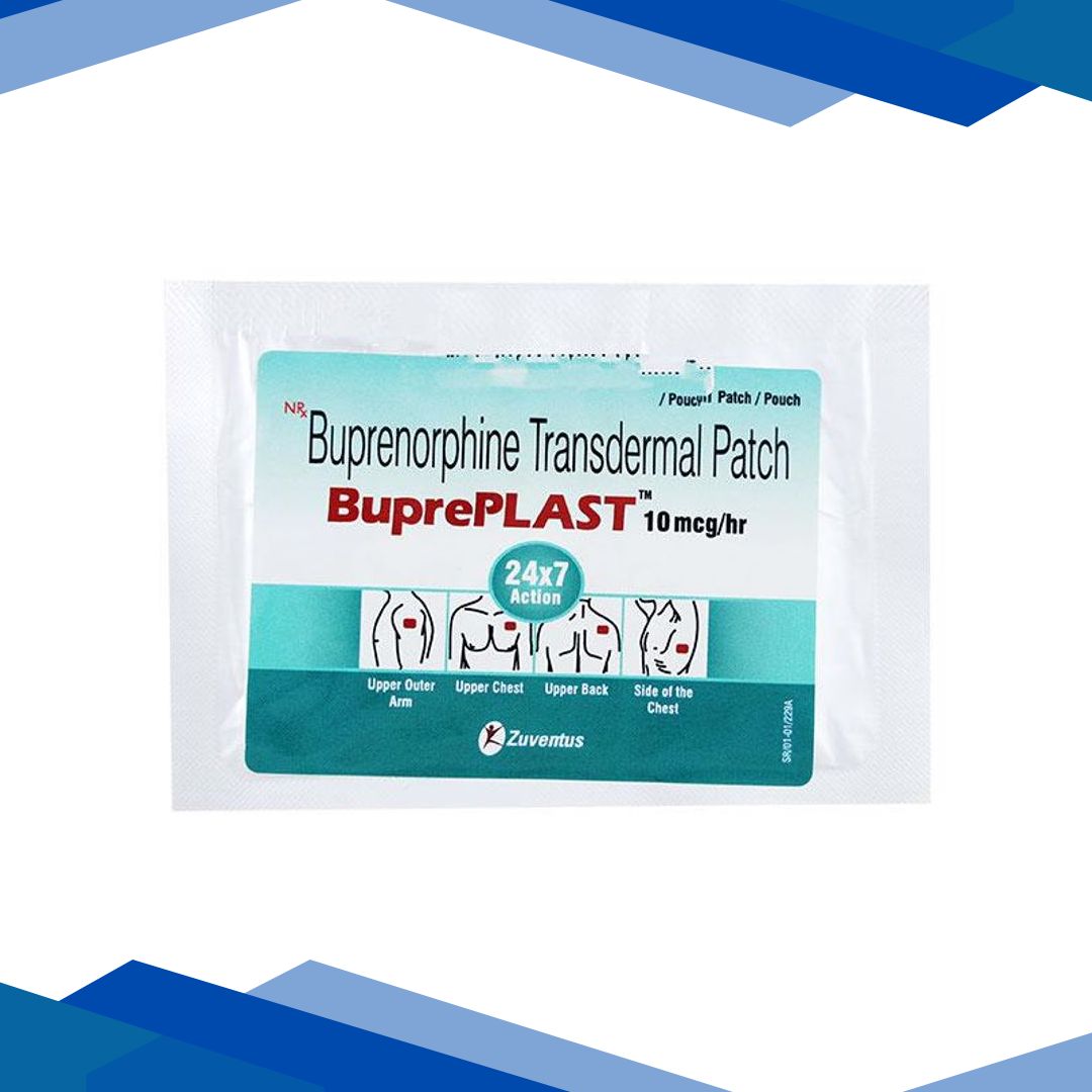 BUPREPLAST 10mcg Transdermal Patch 1’s