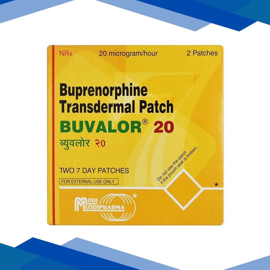 Buvalor 20mg Patch 2’S