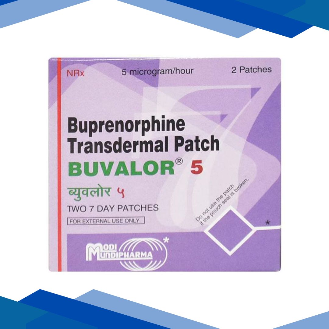Buvalor 5mg Patch 2’S