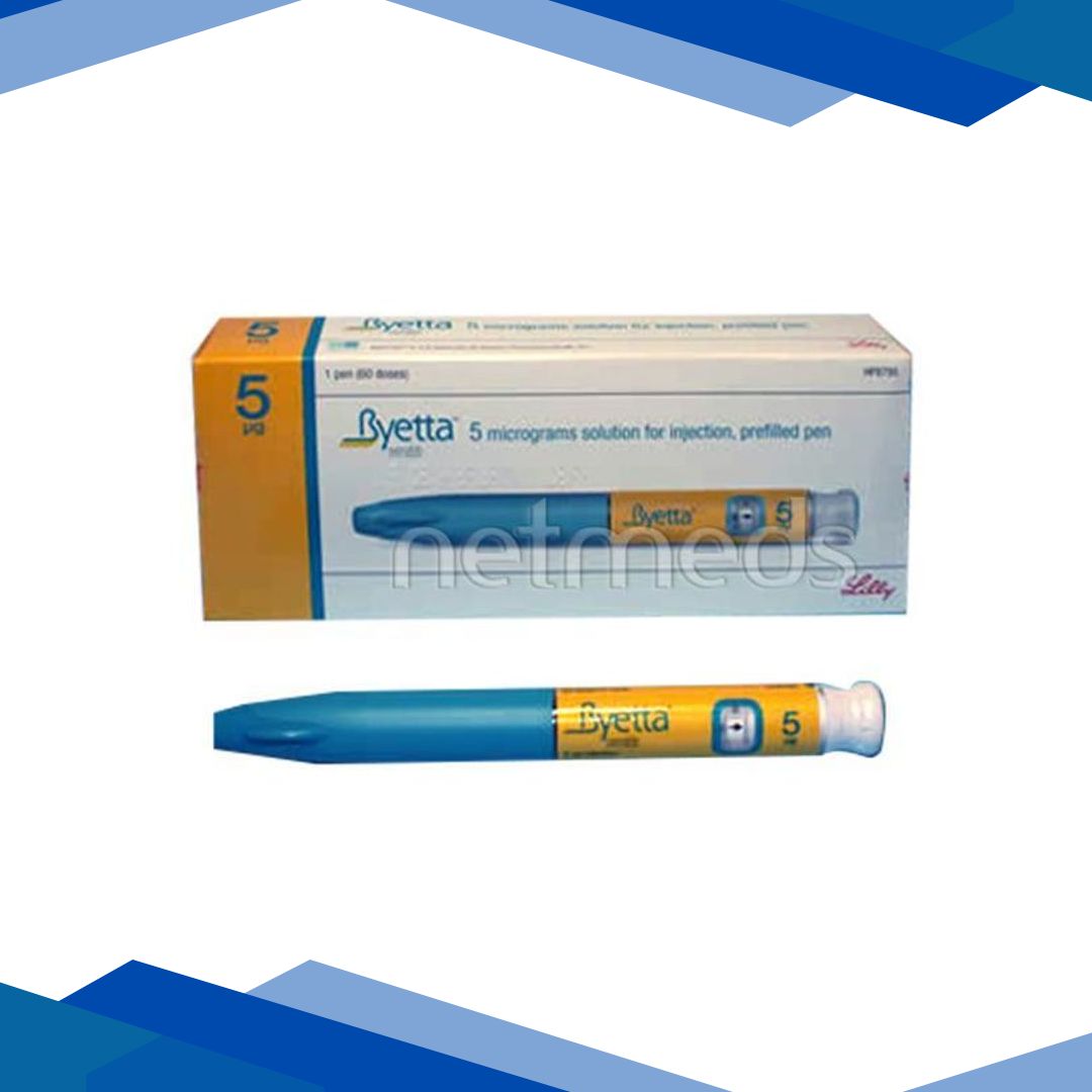 Byetta 5mcg prefilled pen 1’s