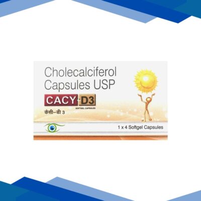 CACY D3 Softgel Capsule 4’s