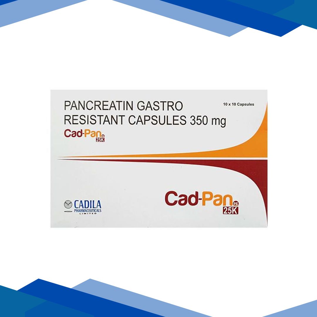 CAD PAN PE 25k Capsule 10’s