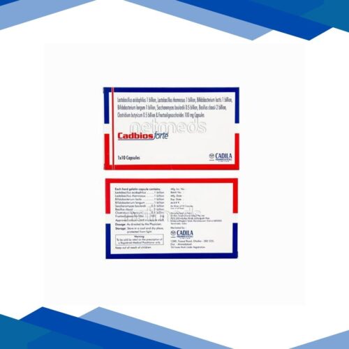 Cadbios Forte Capsule 10'S