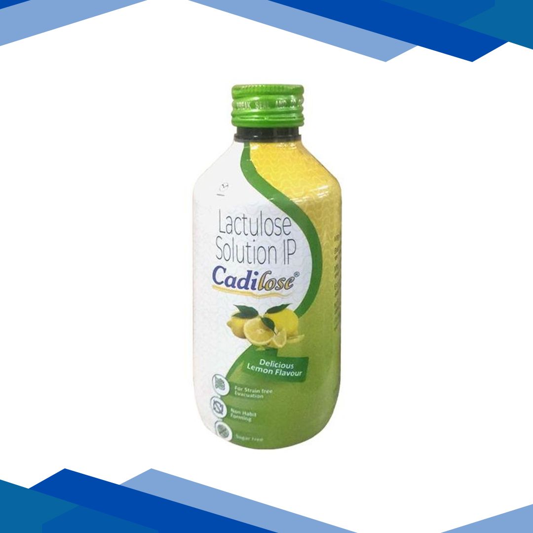 CADILOSE DELICIOUS LEMON FLAVOUR SUGAR FREE Solution 150ml