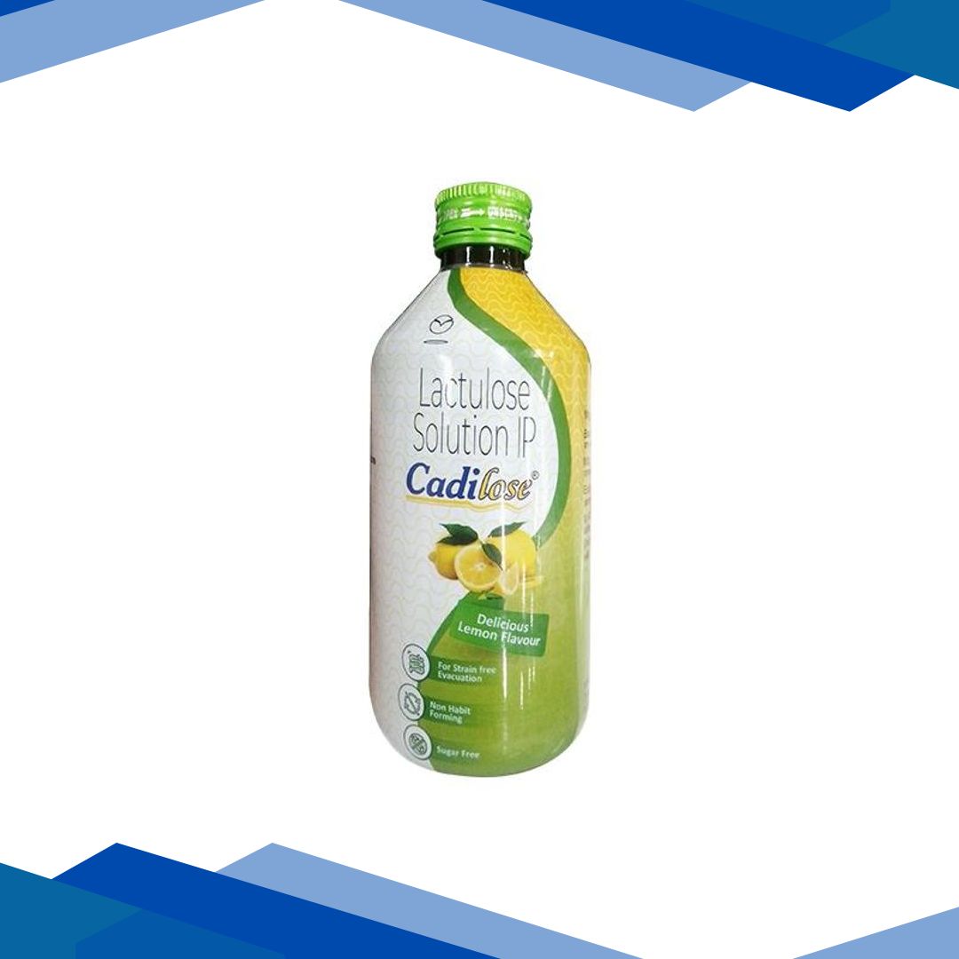 CADILOSE DELICIOUS LEMON FLAVOUR SUGAR FREE Solution 250ml