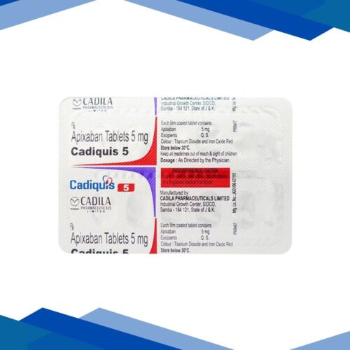 CADIQUIS 5 Tablet 10's