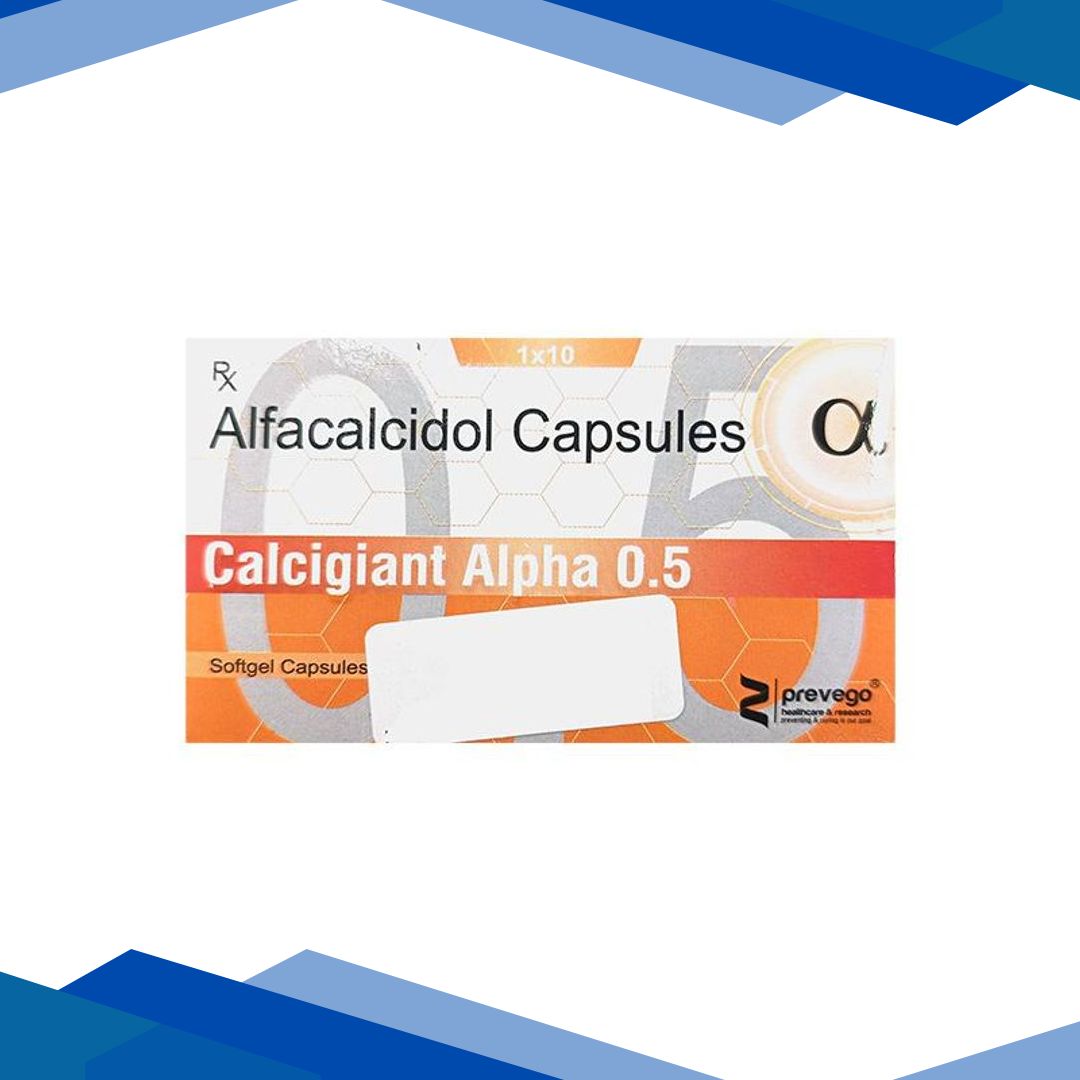 CALCIGIANT ALPHA 0.5 Softgel Capsule 10’s