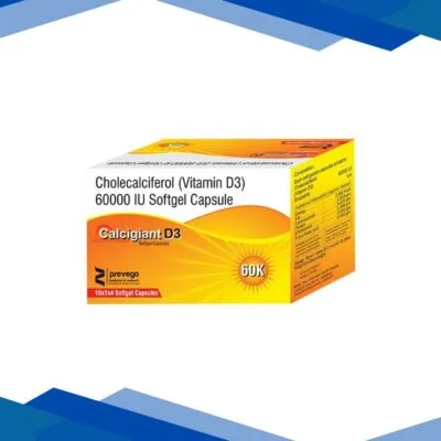 CALCIGIANT D3 60k Softgel Capsule 4’s