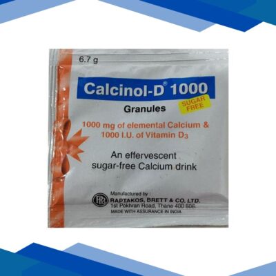 CALCINOL D 1000 SUGAR FREE Granules 6.7gm
