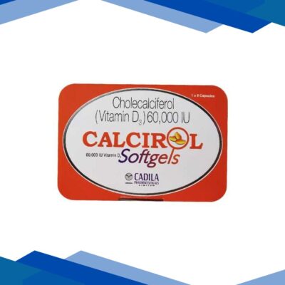 Calcirol 60000IU Softgel 8’S