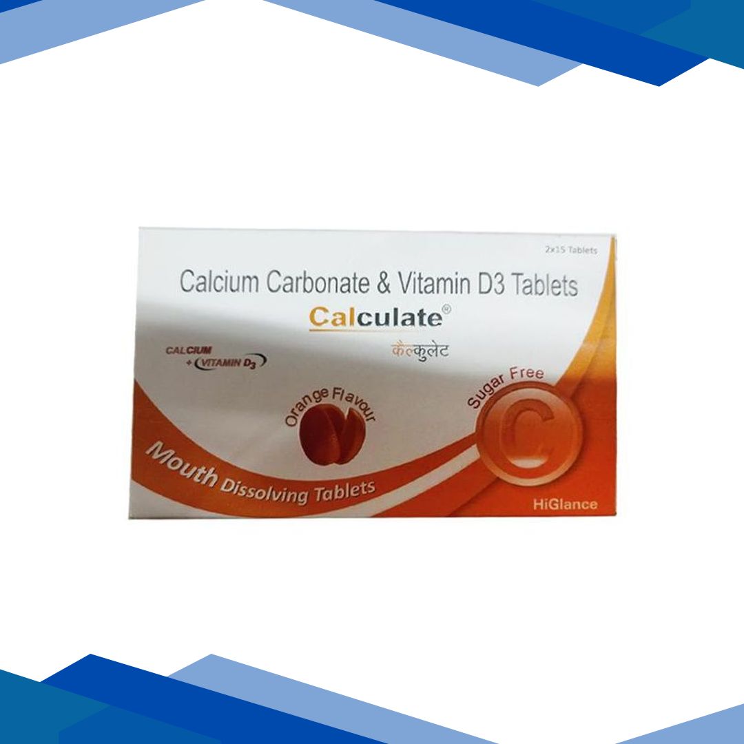 CALCULATE Sugar Free Orange Flavour Tablet 15’s