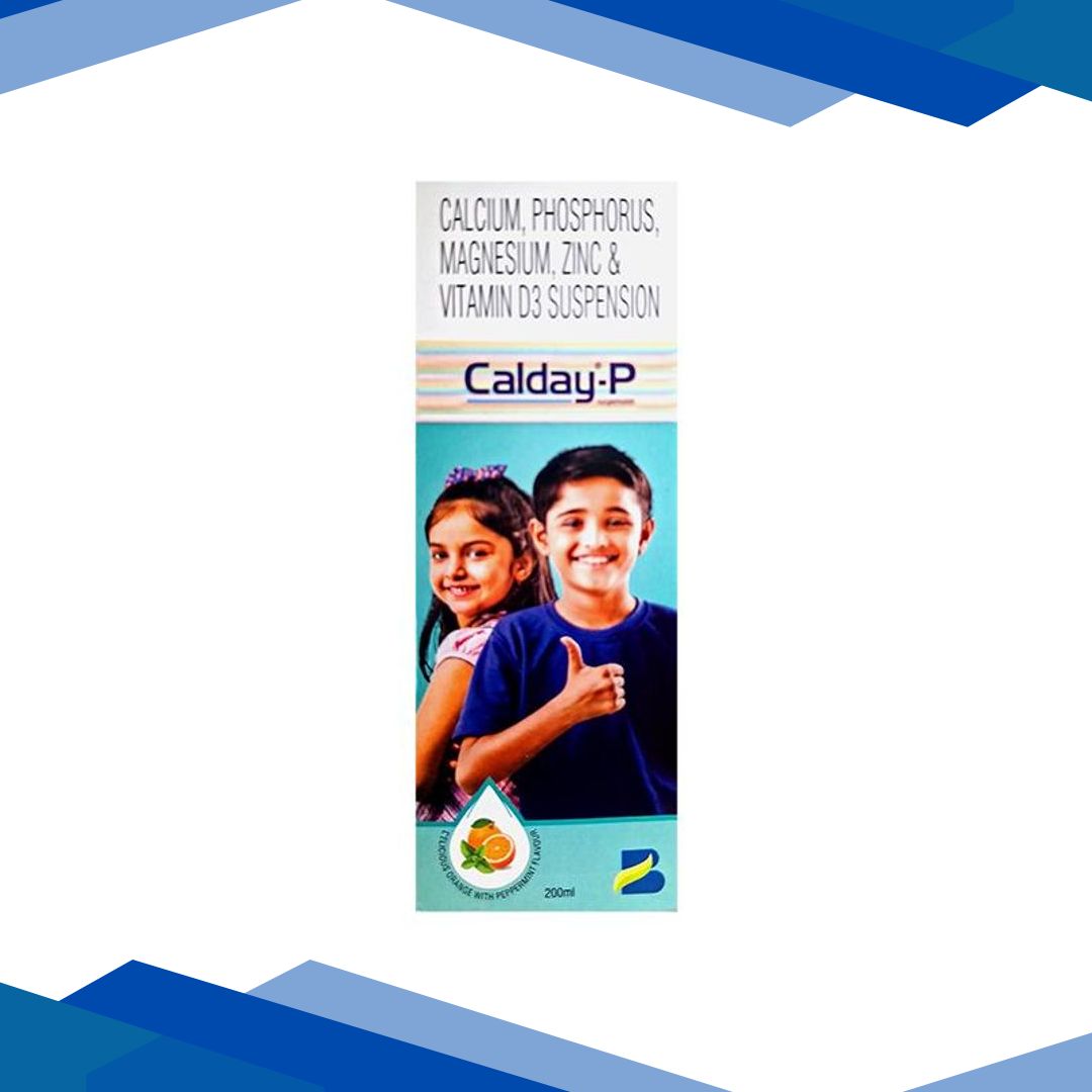 CALDAY P Delicious Orange with Peppermint Flavour Suspension 200ml